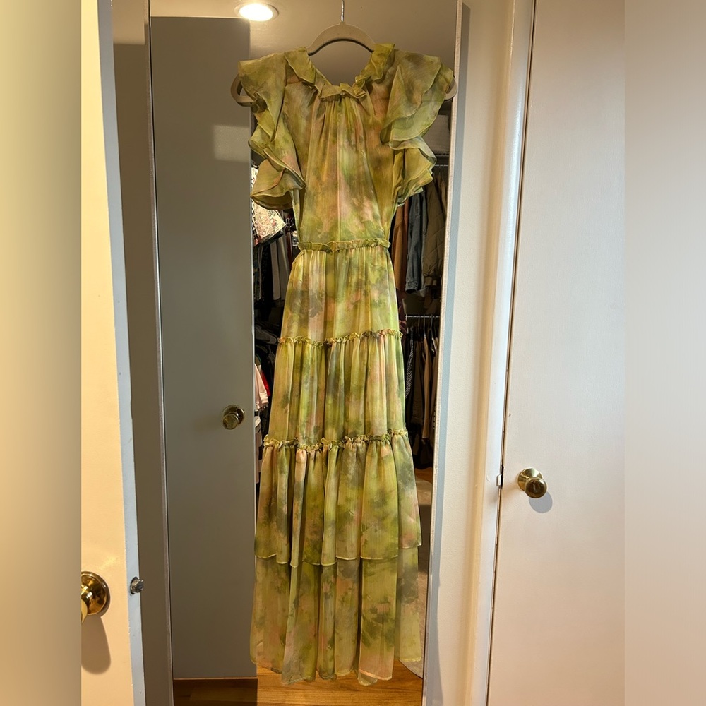 Misa ruffle dress